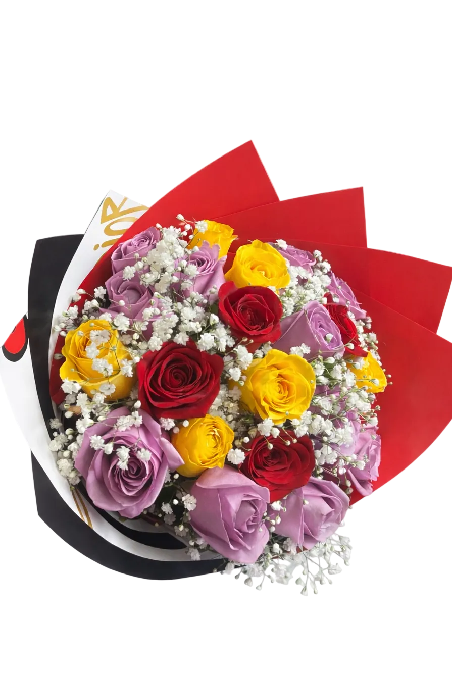 🌹 Bouquet de Rosas Mixtas Premium