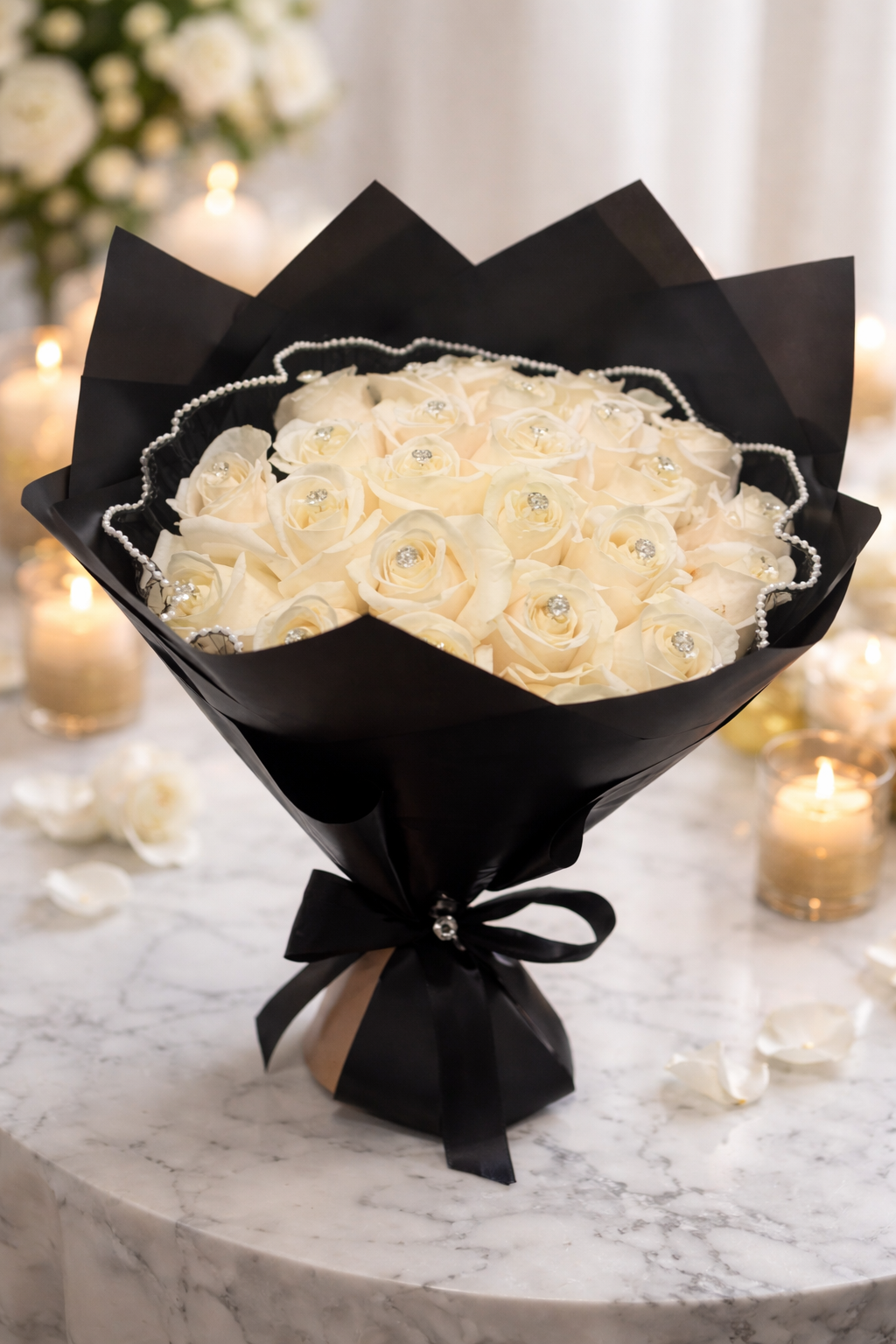 Borde de Perla Elegante 🤍✨